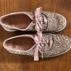 Keds x Kate Spade Glitter Sneakers